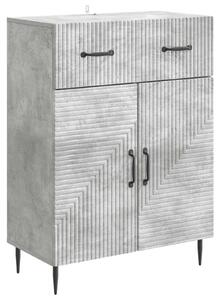 Servírovacia skriňa Betónovo sivá 66 x 34,5 x 89,5 cm