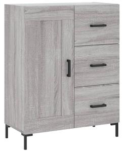 Komoda sivý dub sonoma 69,5x34x90 cm kompozitné drevo