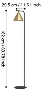 Eglo 99594 - Stojacia lampa NARICES 1xE27/40W/230V