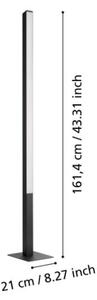 Eglo 99605- LED RGBW Stmievateľná stolná lampa SIMOLARIS-Z LED/35W/230V 2700-6500K
