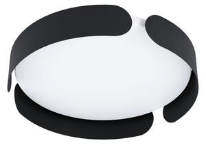 Eglo 99621 - LED stropné svietidlo VALCASOTTO LED/20W/230V pr. 37 cm čierne