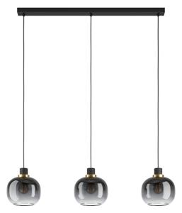 Eglo 99617 - Luster na lanku OILELLA 3xE27/40W/230V šedá