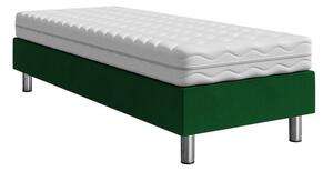 Čalúnená jednolôžková posteľ 90x200 NECHLIN 2 - zelená