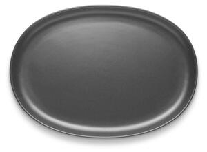 Eva Solo Oválny tanier Nordic Kitchen Oval Plate 26 cm, black