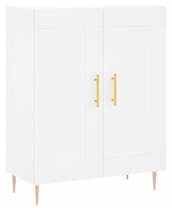 Komoda biela 69,5x34x90 cm kompozitné drevo