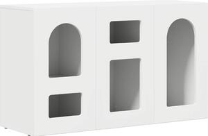 Servírovacia skriňa Biela 100 x 35 x 59 cm Kompozitné drevo