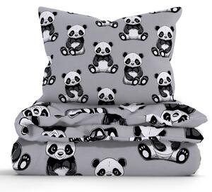 Bavlnené obliečky Renforcé - Panda