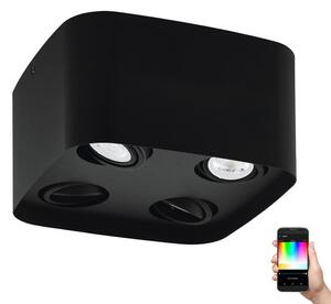 Eglo 99675 - LED RGBW Stmievateľné bodové svietidlo CAMINALES-Z 4xGU10/5W/230V