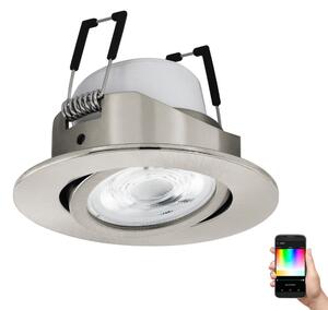 Eglo 99672 - LED RGBW Stmievateľné podhľadové svietidlo SALICETO-Z LED/5W/230V
