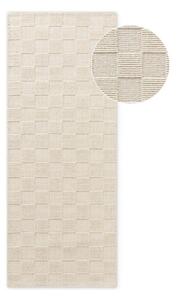 Krémový ručne tkaný vlnený behúň 80x200 cm Scala – Villeroy&Boch