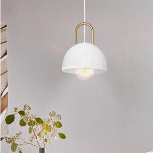 Eglo 99695 - Luster na lanku CALMANERA 1xE27/40W/230V biela