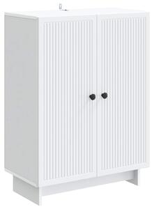 Servírovacia skriňa Biela 66 x 34,5 x 90 cm Kompozitné drevo