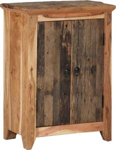 Komoda 55x33x75 cm masívne recyklované a akáciové drevo