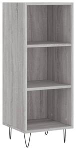Komoda sivý dub sonoma 34,5x32,5x90 cm kompozitné drevo