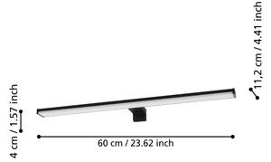 Eglo 99731 - LED Kúpeľňové osvetlenie zrkadla PANDELLA LED/11W/230V IP44