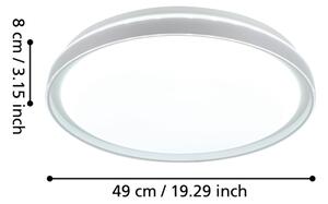 Eglo 99779 - LED Stmievateľné stropné svietidlo SELUCI LED/40W/230V 3000-6500K+ DO