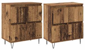 Komody 2 pcs Staré drevo