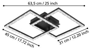 Eglo 99799 - LED Stropné svietidlo LEJIAS LED/21W/230V