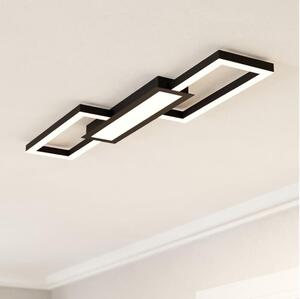 Eglo 99792 - LED Stmievateľné stropné svietidlo MONIROTE LED/37W/230V čierna + DO