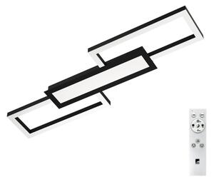 Eglo 99792 - LED Stmievateľné stropné svietidlo MONIROTE LED/37W/230V čierna + DO