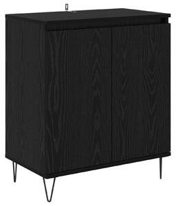 Servírovacia skriňa Čierny dub 60 x 35 x 70 cm Kompozitné drevo