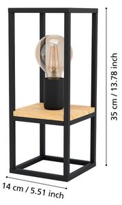 Eglo 99797 - Stolná lampa LIBERTAD 1xE27/40W/230V
