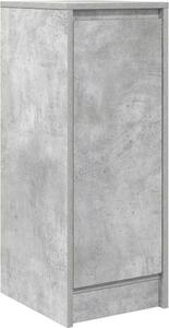 Komoda betónovo sivá 29,5x34x76 cm kompozitné drevo