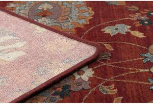 Vlnený kusový koberec Latica rubínový 200x300cm