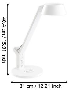 Eglo 99831 - LED Stmievateľná dotyková stolná lampa BANDERALO LED/4,8W/230V biela