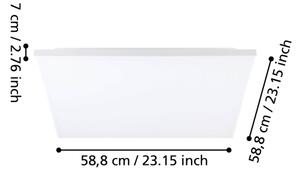 Eglo 99845 - LED Stropné svietidlo TURCONA LED/31,5W/230V