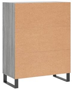Komoda sivý dub sonoma 69,5x34x90 cm kompozitné drevo