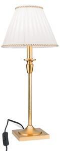 Orion LA 4-1049/1 - Stolná lampa FONSA 1xE27/60W/230V biela/zlatá