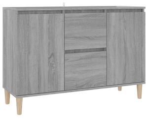 Komoda sivý dub sonoma 101x35x70 cm kompozitné drevo