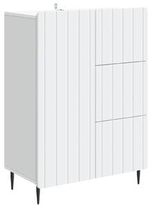 Servírovacia skriňa Biela 66 x 34,5 x 91,5 cm Kompozitné drevo