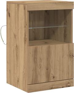 LED komoda Remeselný dub 41 x 37 x 67 cm Kompozitné drevo