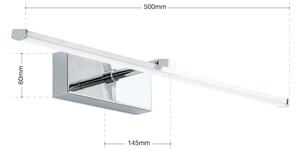 Orion WA 2-1333 - LED Obrazové svietidlo PUBLIO LED/10W/230V 50 cm lesklý chróm