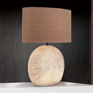 Orion LA 4-1193 - Stolná lampa ETHNO 1xE27/60W/230V keramika hnedá/béžová