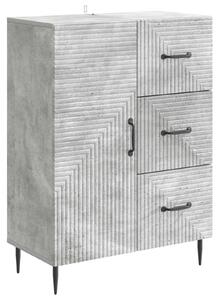 Servírovacia skriňa Betónovo sivá 66 x 34,5 x 89,5 cm