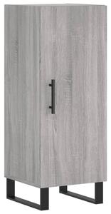 Komoda sivý dub sonoma 34,5x34x90 cm spracované drevo