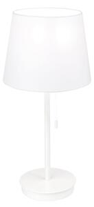Orion LA 4-1205/1 - Stolná lampa s USB portom LUDWIG 1xE27/40W/230V biela