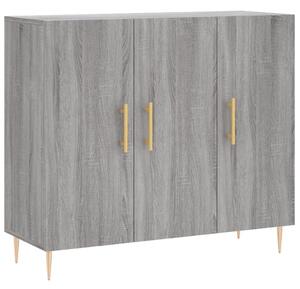 Komoda sivý dub sonoma 90x34x80 cm kompozitné drevo