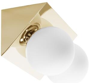 Toolight, nástenné svietidlo 2xE27 APP1229-2W, zlatá lesklá, OSW-01409