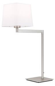 Orion LA 4-1209/1 - Stolná lampa CARLTON 1xE27/40W/230V biela/matný chróm