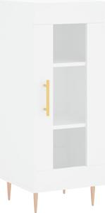 Komoda biela 34,5x34x90 cm spracované drevo