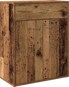 Komoda staré drevo 60x30x75 cm kompozitné drevo