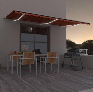Maison Exclusive – Elektrická markíza s LED osvetlením a senzorom, rozmer 6 x 3 metre