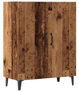 Komoda sivý staré drevo 70x34x90 cm spracované drevo