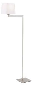 Orion Stl 12-1187/1 - Stojacia lampa CARLTON 1xE27/40W/230V biela/matný chróm