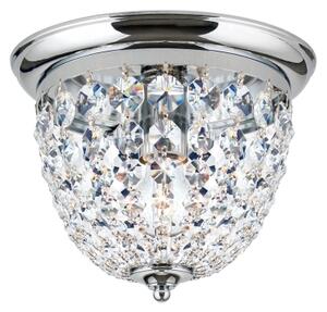 Orion DLU 1840/26-Krištáľové str. svietidlo PLAFOND 1xE27/40W/230V pr.26 cm chróm