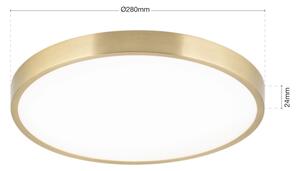 Orion DL 7-657/28 - LED Stropné svietidlo BULLY LED/28W/230V pr. 28 cm zlatá